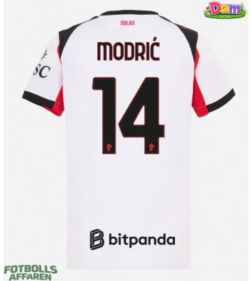 AC Milan Luka Modric #14 Bortatröja Kvinnor 2025-26 Kortärmad